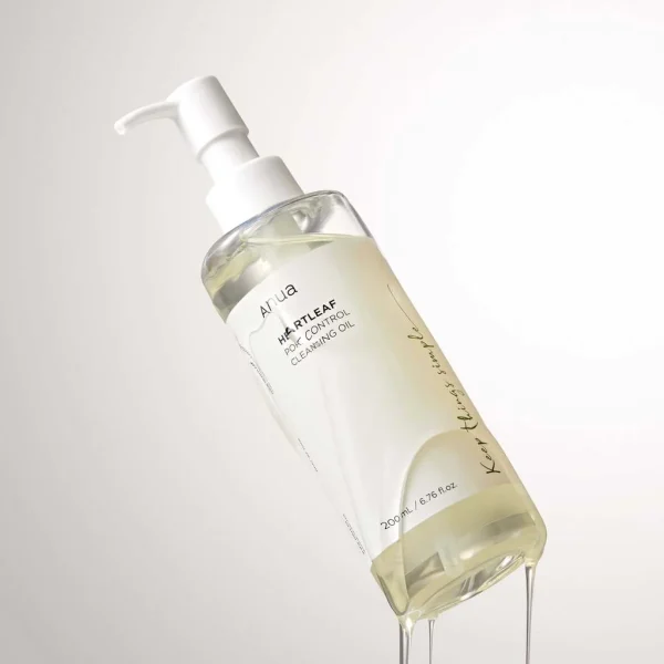 ANUA HEARTLEAF PORE CONTROL CLEANSING OIL 200ML - Image 2