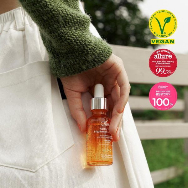 JUMISO ALL DAY VITAMIN BRIGHTENING & BALANCING FACIAL SERUM 30ML - Image 5