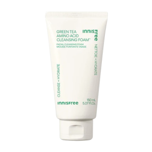 INNISREE GREEN TEA HYDRATION AMINO CLEANSING FOAM 150G