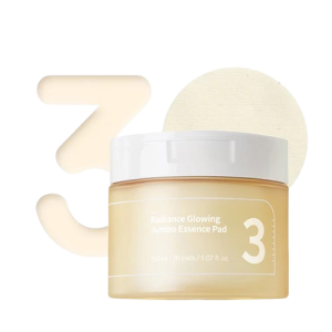 Numbuzin No.3 Radiance Glowing Jumbo Essence Pad 150ml