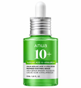 ANUA Azelaic Acid 10 Hyaluronic Redness Soothing Serum -30ml