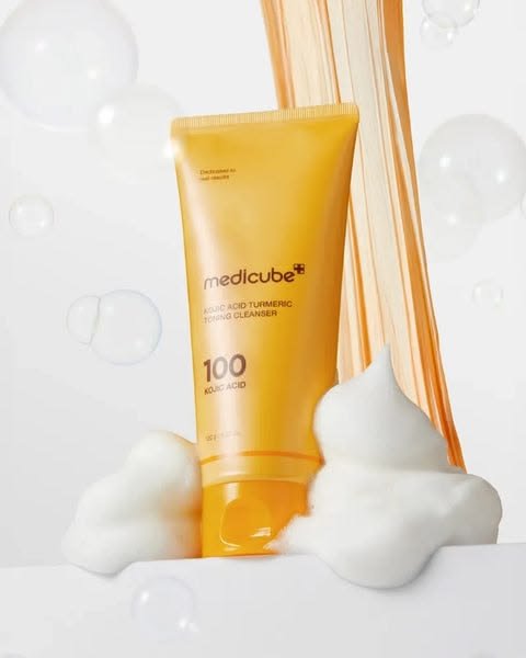 Medicube KOJIC ACID TURMERIC TONING CLEANSER- 120g