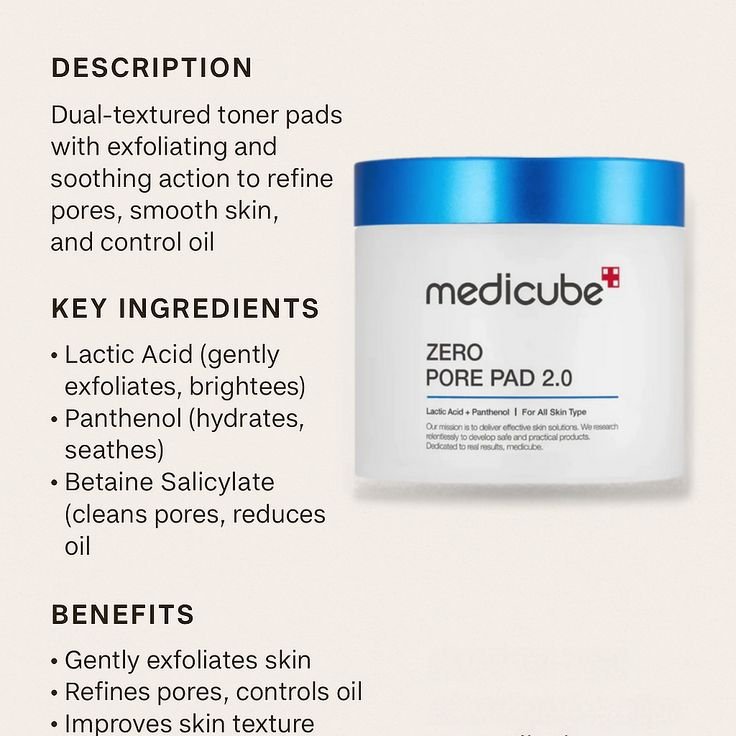 Medicube ZERO PORE PAD 2.0 (70pcs)
