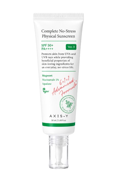Axis-Y Complete No-Stress Physical Sunscreen 50ml