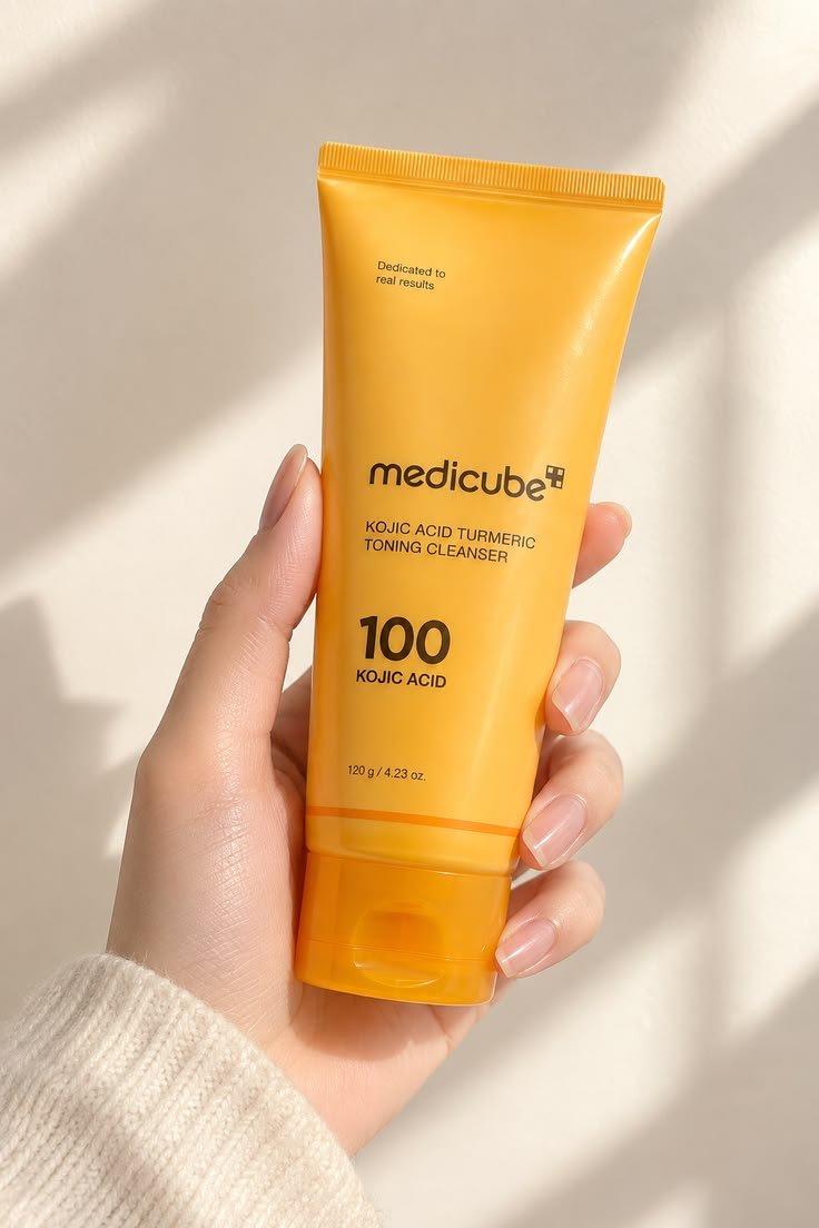 Medicube KOJIC ACID TURMERIC TONING CLEANSER- 120g