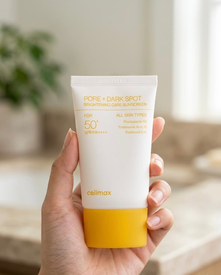 CELIMAX PORE+DARK SPOT BRIGHTENING CARE SUNSCREEN 50ML